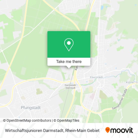 Wirtschaftsjunioren Darmstadt map