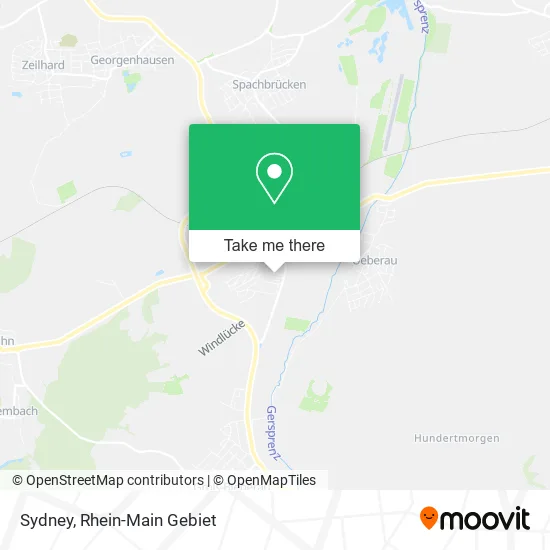 Карта Sydney