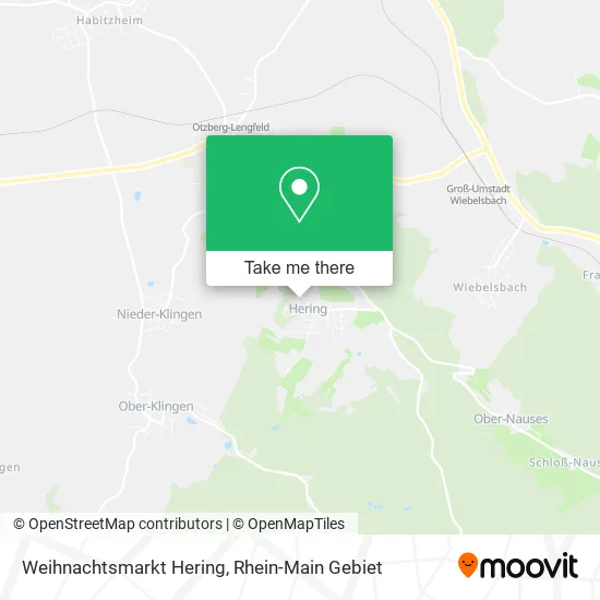 Карта Weihnachtsmarkt Hering