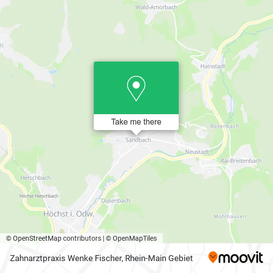 Карта Zahnarztpraxis Wenke Fischer