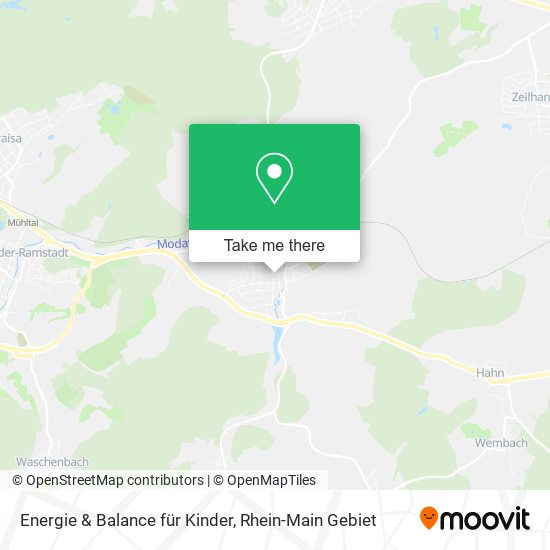 Energie & Balance für Kinder map
