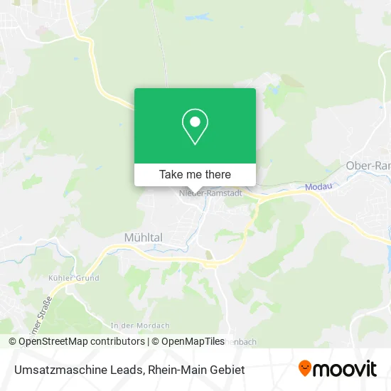 Карта Umsatzmaschine Leads