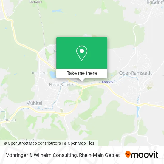 Карта Vöhringer & Wilhelm Consulting