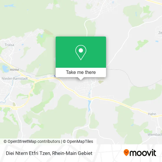 Карта Diei Ntern Etfri Tzen