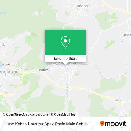 Haso Kebap Haus zur Spitz map
