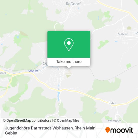 Jugendchöre Darmstadt-Wixhausen map