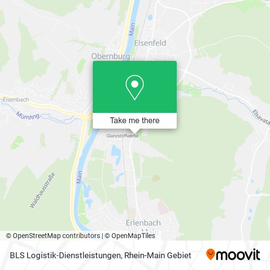 BLS Logistik-Dienstleistungen map