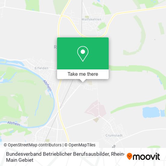 Bundesverband Betrieblicher Berufsausbilder map