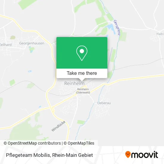 Карта Pflegeteam Mobilis