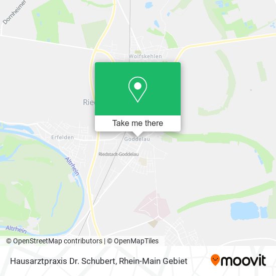 Hausarztpraxis Dr. Schubert map