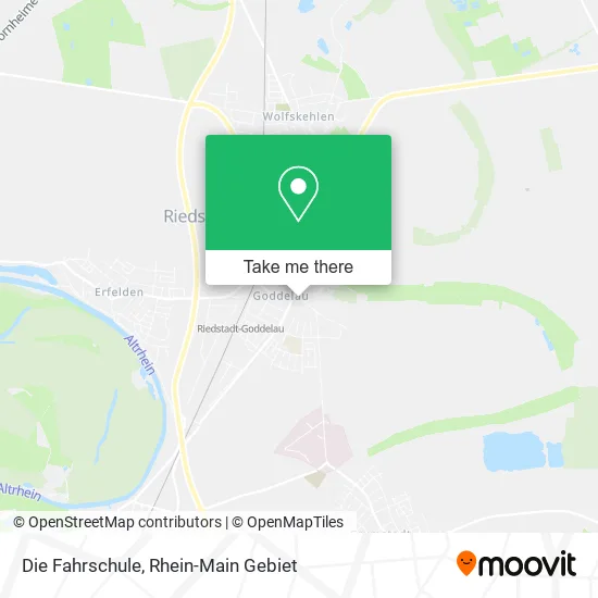 Карта Die Fahrschule