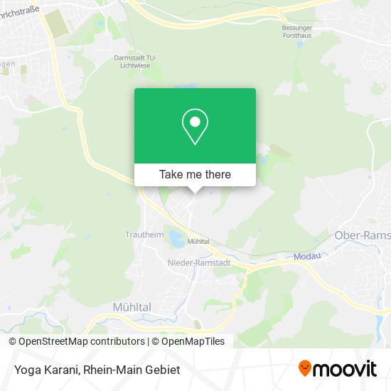 Yoga Karani map