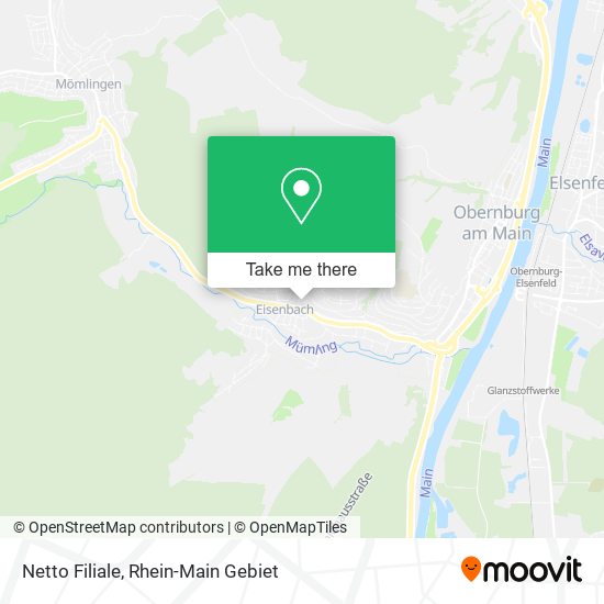 Netto Filiale map