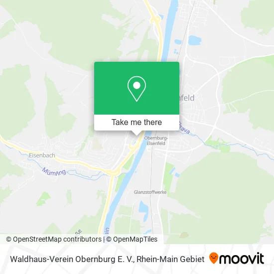 Карта Waldhaus-Verein Obernburg E. V.