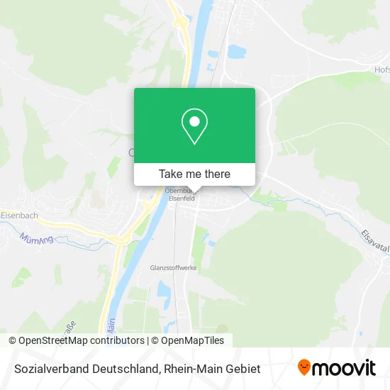 Карта Sozialverband Deutschland