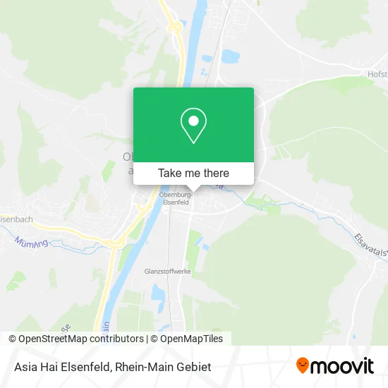Карта Asia Hai Elsenfeld