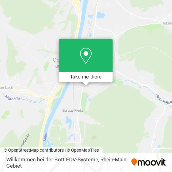 Карта Willkommen bei der Bott EDV-Systeme