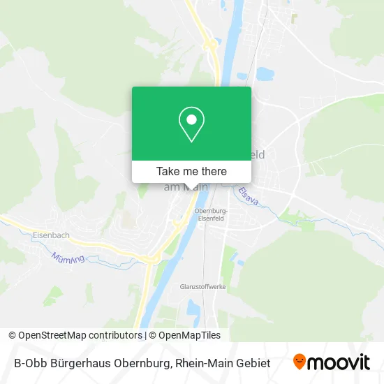 Карта B-Obb Bürgerhaus Obernburg