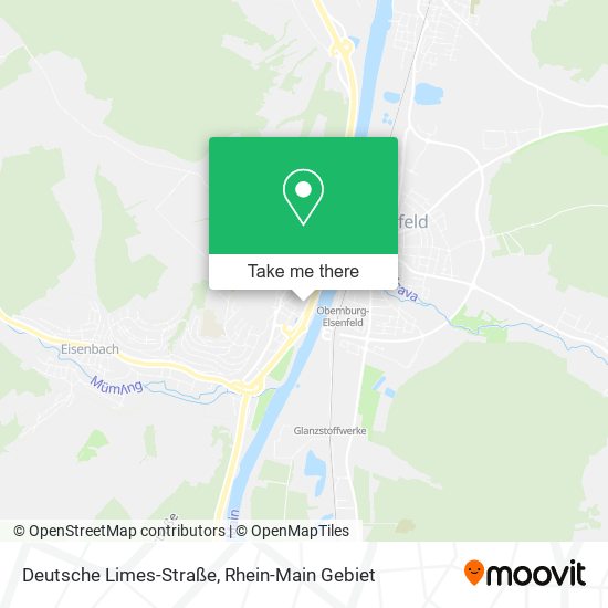 Deutsche Limes-Straße map