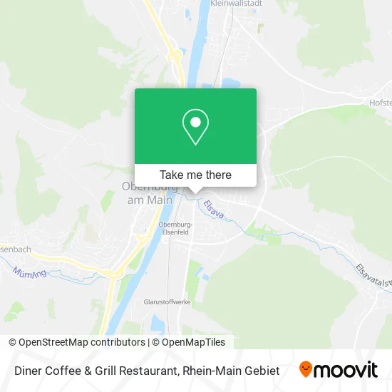 Карта Diner Coffee & Grill Restaurant