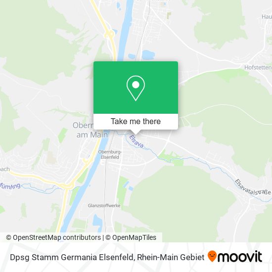 Dpsg Stamm Germania Elsenfeld map