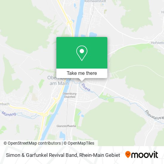 Simon & Garfunkel Revival Band map