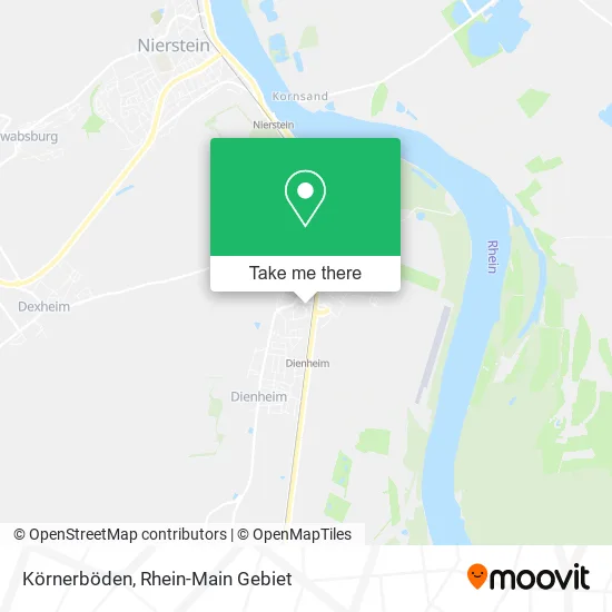 Карта Körnerböden