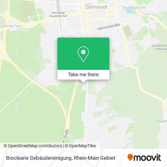 Карта Biocleans Gebäudereinigung