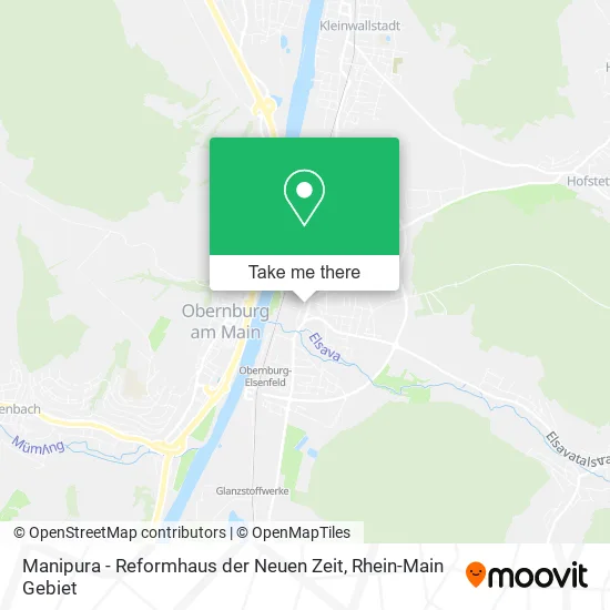 Карта Manipura - Reformhaus der Neuen Zeit