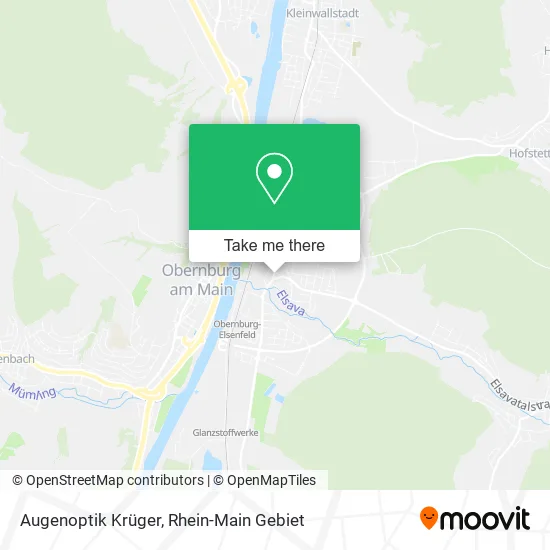 Карта Augenoptik Krüger