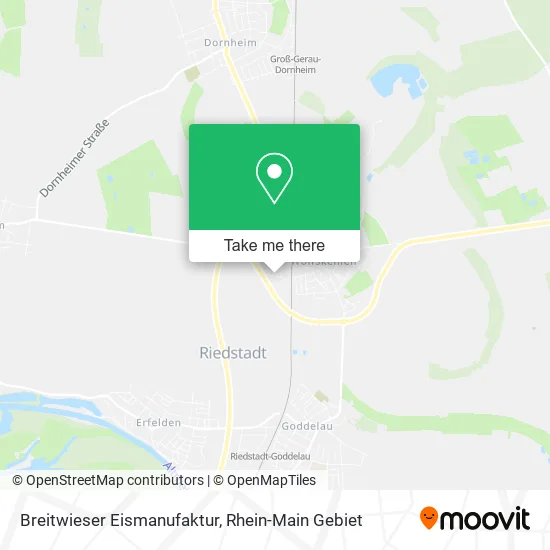 Карта Breitwieser Eismanufaktur