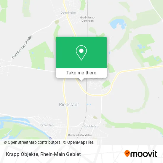 Карта Krapp Objekte