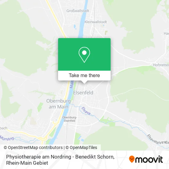 Карта Physiotherapie am Nordring - Benedikt Schorn