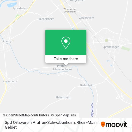 Spd Ortsverein Pfaffen-Schwabenheim map