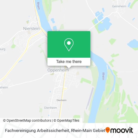 Fachvereinigung Arbeitssicherheit map