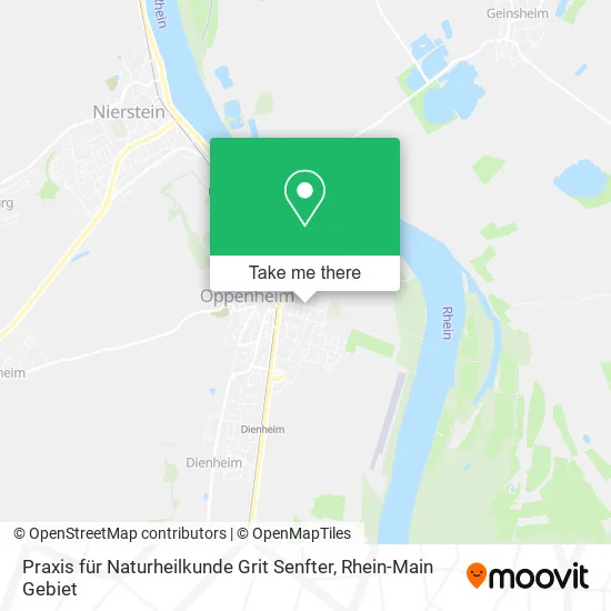 Карта Praxis für Naturheilkunde Grit Senfter