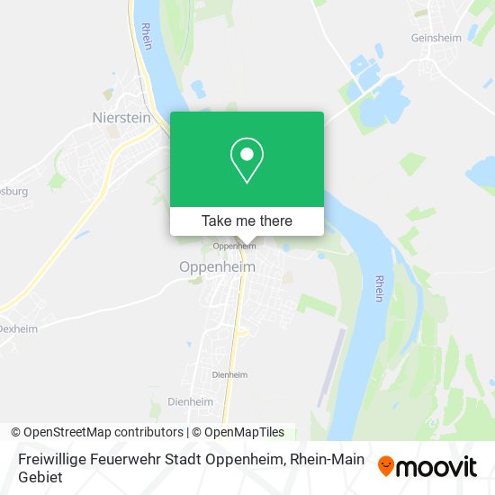 Карта Freiwillige Feuerwehr Stadt Oppenheim