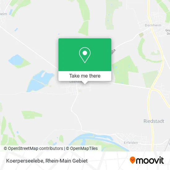 Карта Koerperseelebe