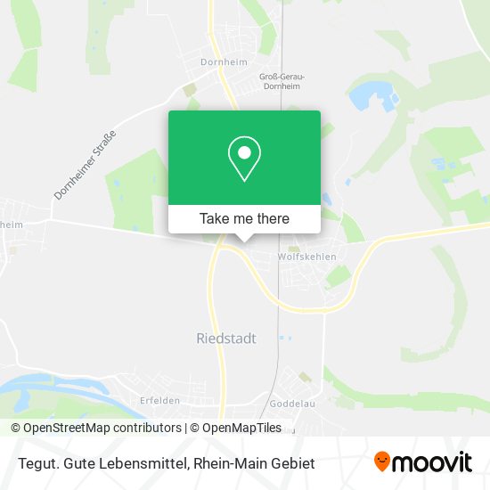 Tegut. Gute Lebensmittel map