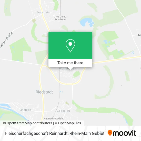 Карта Fleischerfachgeschäft Reinhardt