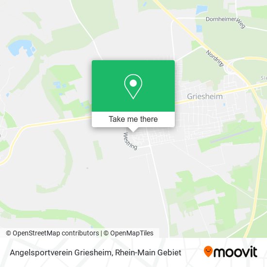 Angelsportverein Griesheim map