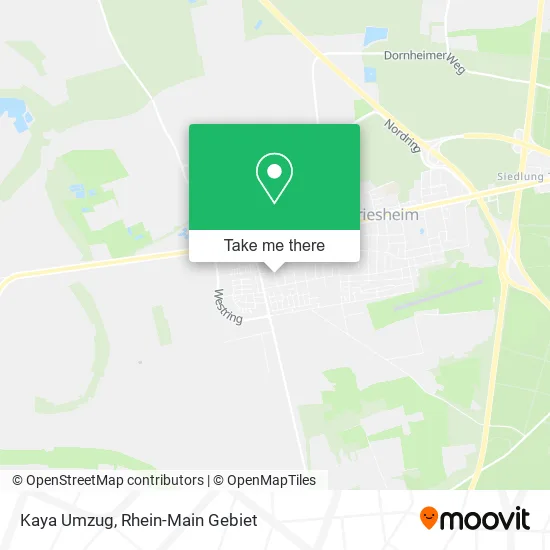 Карта Kaya Umzug