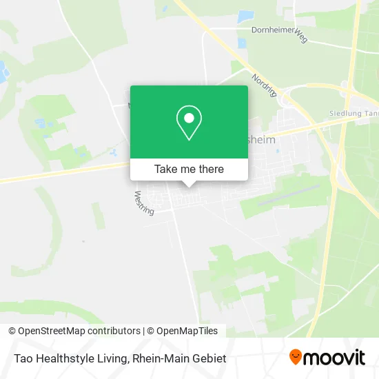 Карта Tao Healthstyle Living