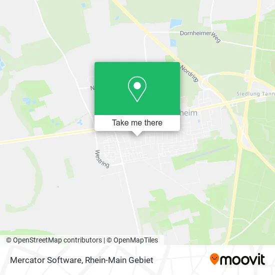 Карта Mercator Software