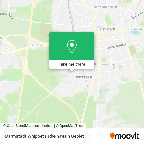 Карта Darmstadt Whippets