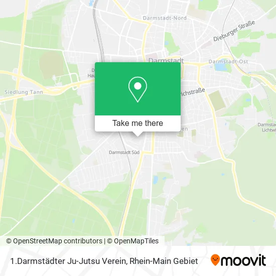Карта 1.Darmstädter Ju-Jutsu Verein