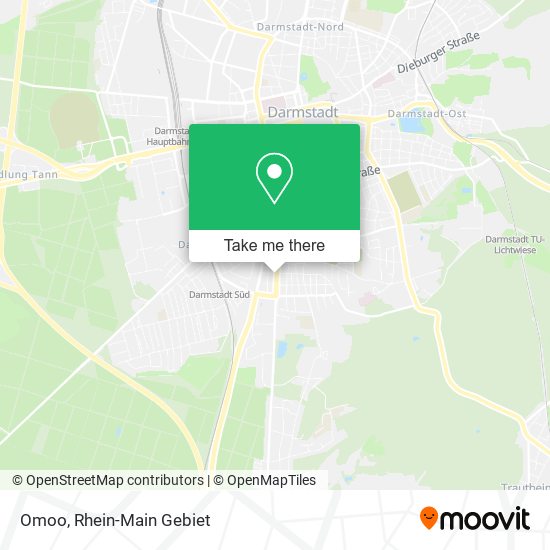 Карта Omoo