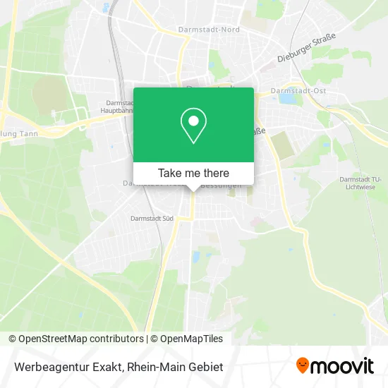 Карта Werbeagentur Exakt