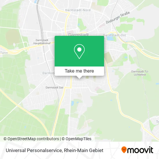 Карта Universal Personalservice