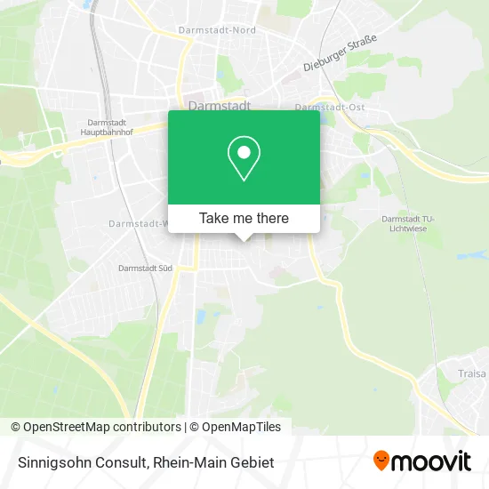 Карта Sinnigsohn Consult